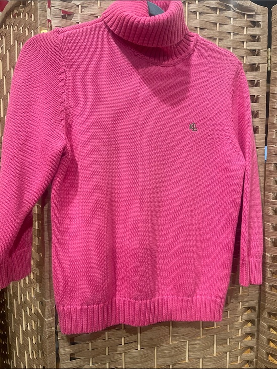 Ralph Lauren Sweaters - Ralph Lauren Hot Pink Turtleneck Sweater